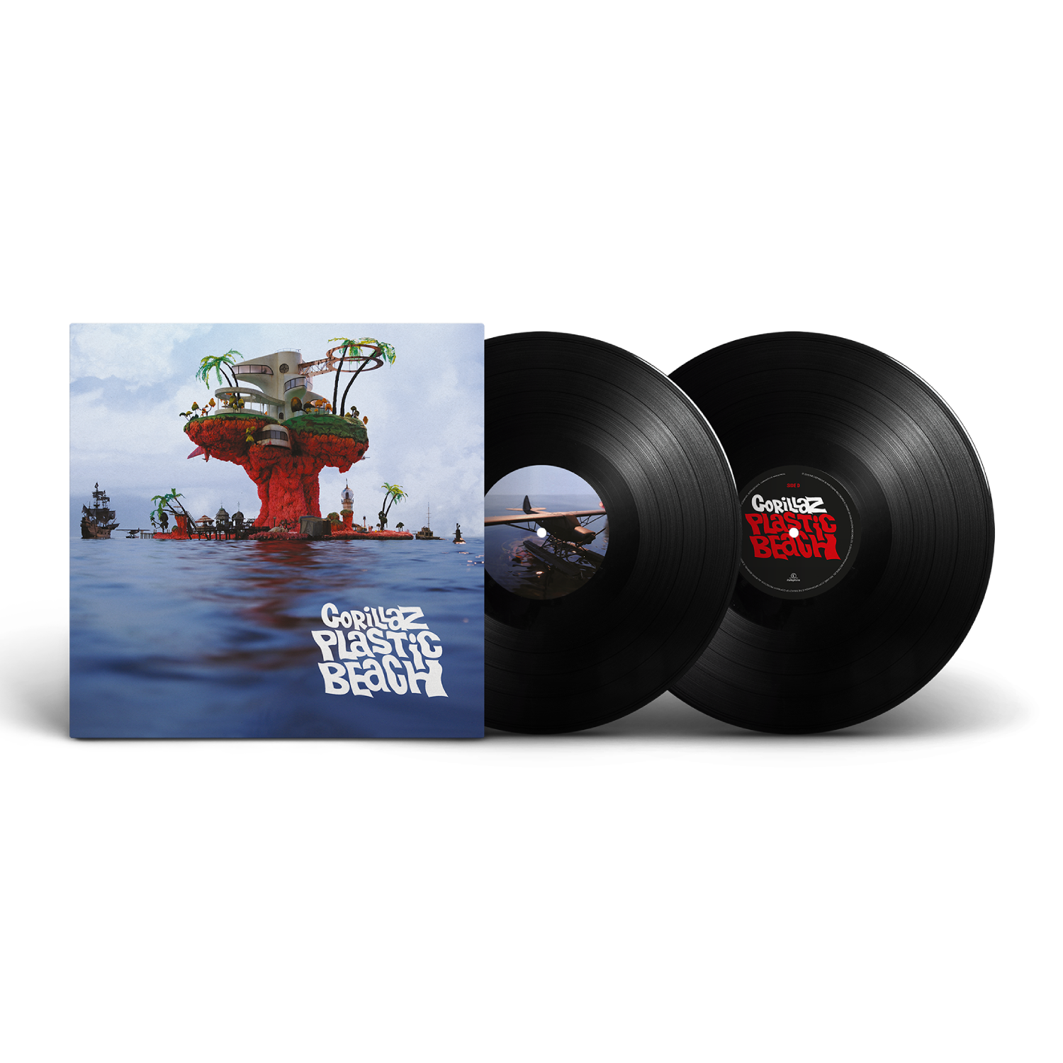 Plastic Beach Double Vinyl Album | Gorillaz Official Store